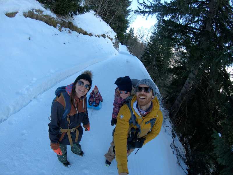 Kids in de Alpen