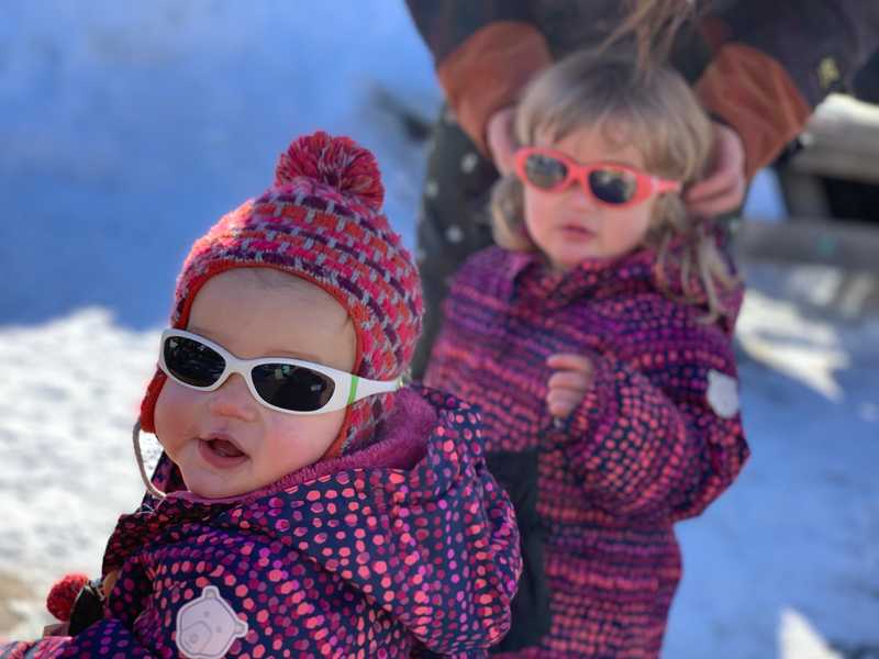 Kids in de Alpen